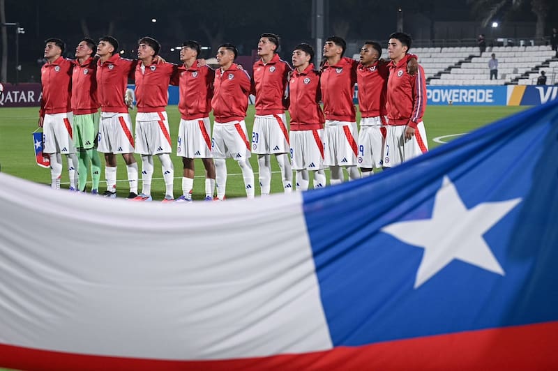 Chile debutó en el Mundial Sub 17 contra Francia. Foto: ANFP