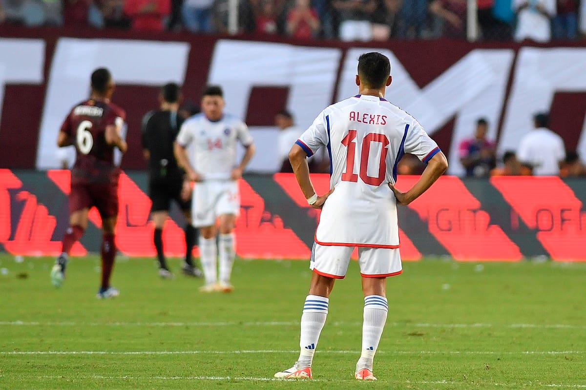 Chile vs Venezuela en Eliminatorias Sudamericanas. Agencia Aton
