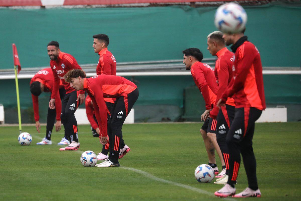 El plantel se prepara para el amistoso de la próxima semana. Foto: ATON