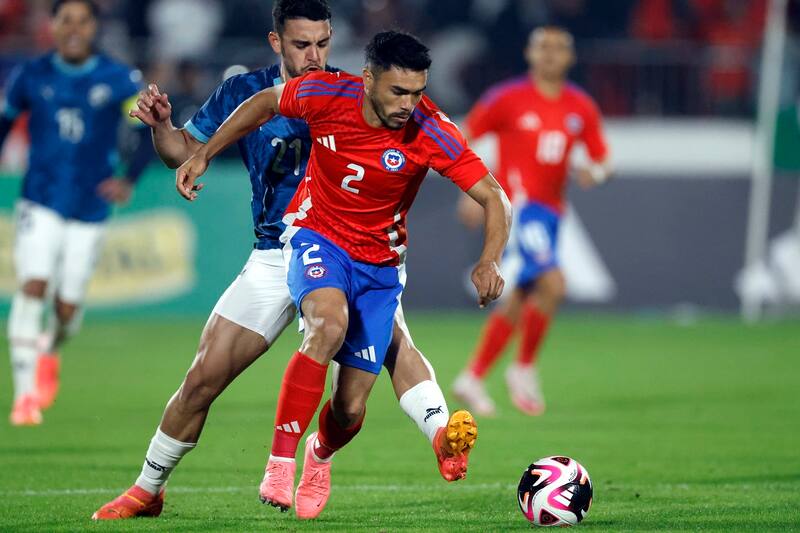 Chile enfrenta a Paraguay por Eliminatorias. Agencia Aton