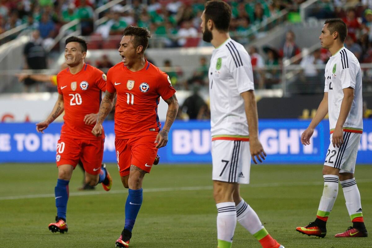En la goleada 7-0 ante México en la Copa América 2016.