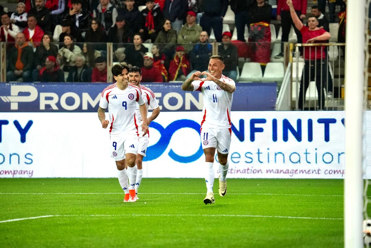 La Roja superó por 3-0 a Albania. Foto: Vicente Aránguiz - En Cancha