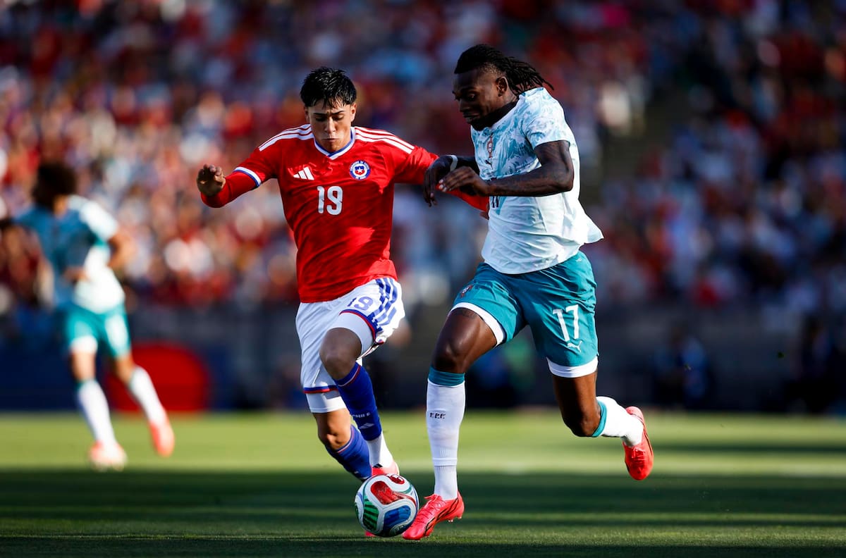 Fue casi una práctica con público: Chile cae ante Portugal mostrando una pálida imagen