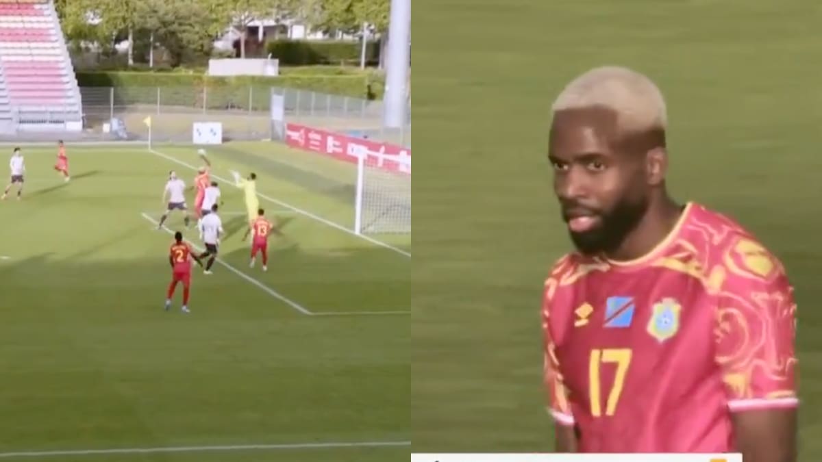 VIDEO | Figura de Congo trató de imitar la “mano de Dios” de Maradona contra La Roja... pero lo pillaron