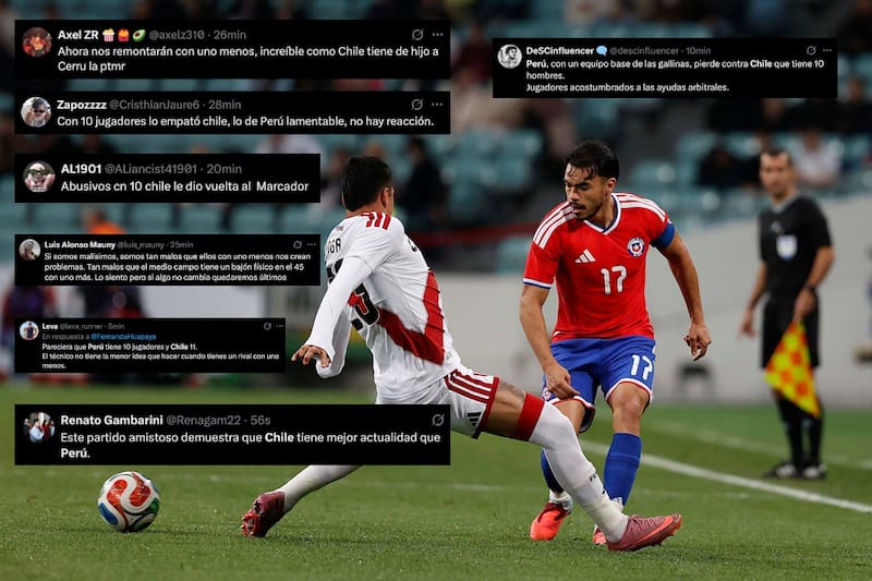 Hinchas peruanos sobre la caída de su selección.