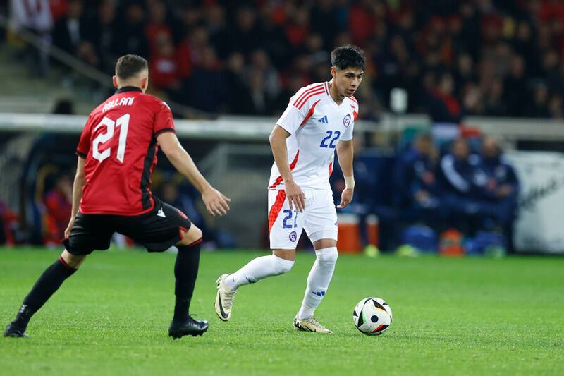 Darío Osorio llegaría en óptimas condiciones al duelo ante Paraguay. Foto: Aton.
