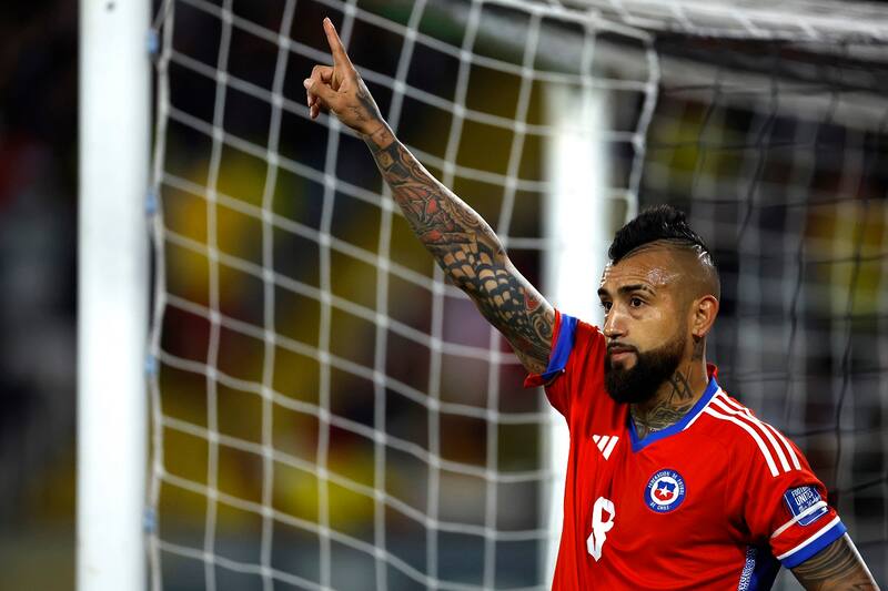 La Roja, Arturo Vidal, Eliminatorias Sudamericanas. Agencia Aton