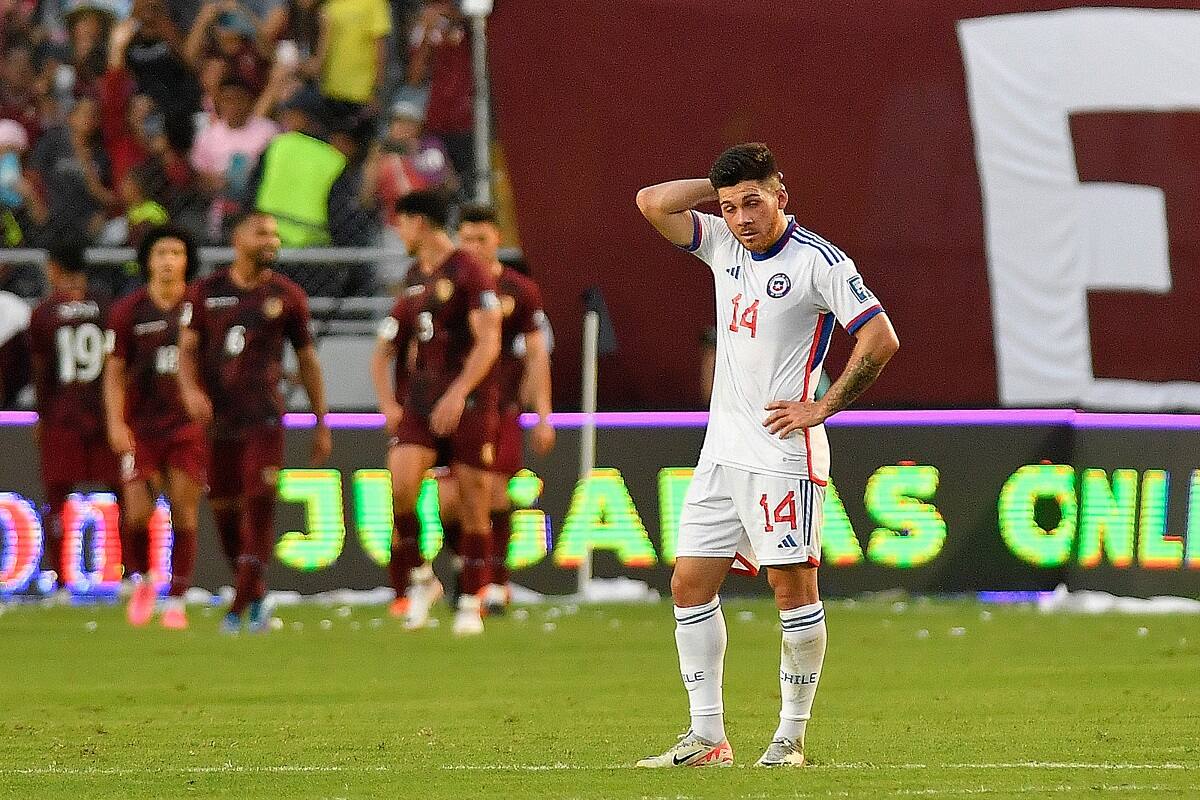 La Roja, Chile vs Venezuela, Eliminatorias Sudamericanas. Agencia Aton