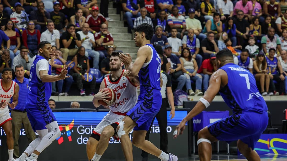 No se pudo: Chile cayó ante Venezuela y no logra clasificar a la FIBA AmeriCup 2025