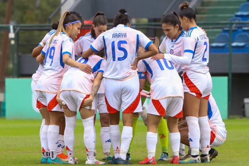 goleó 5-0 a Paraguay. Foto: La Roja.