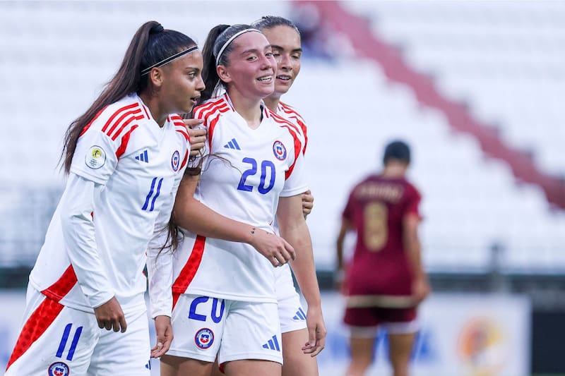 juega ante Paraguay, en el Sudamericano Sub-17 de Colombia. Foto: Prensa Conmebol.