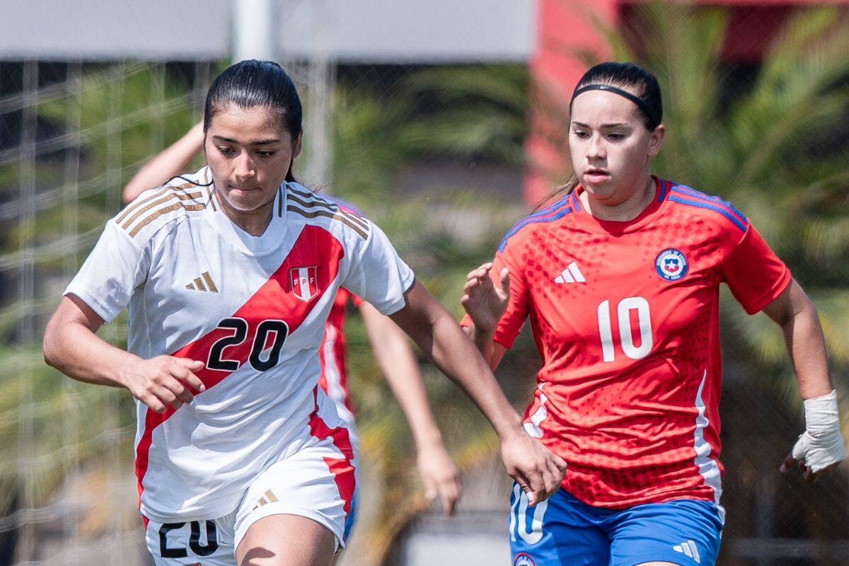 finalizó su preparación para el Sudamericano con dos victorias sobre Perú. Foto: Comunicaciones/FFCh.