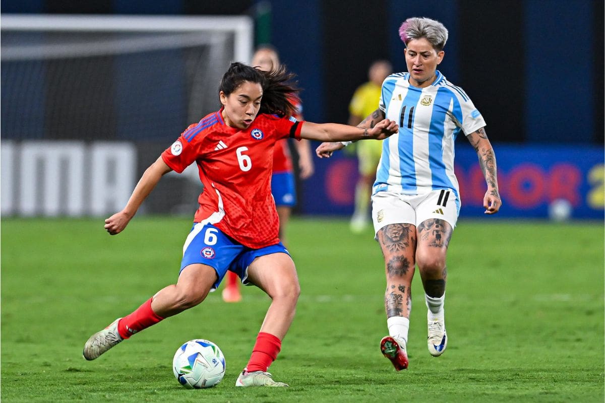 Chile no le gana hace tres años a Argentina. Foto: Prensa Conmebol.
