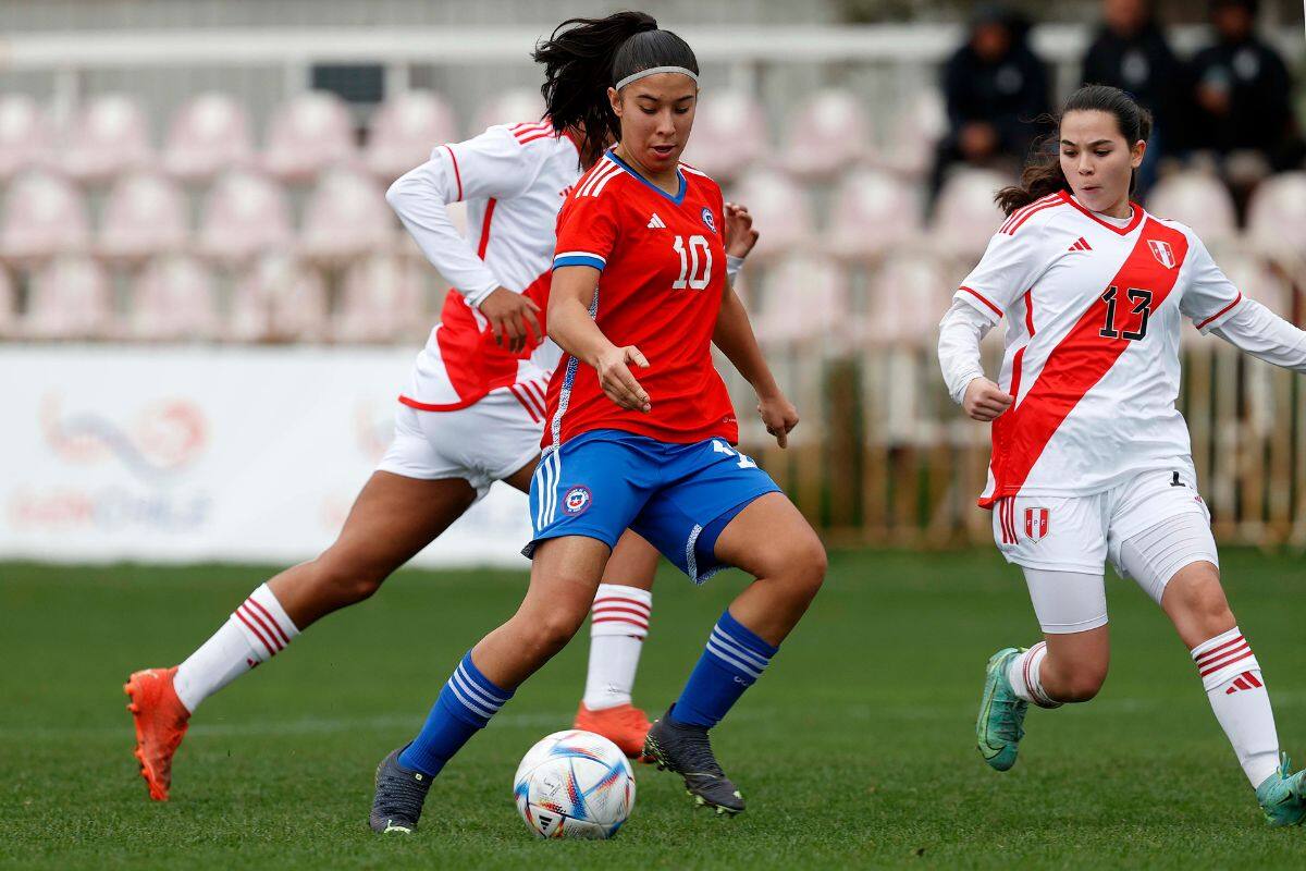 La Sub 19 venció por 6-1 a Perú. Segunda victoria consecutiva de la Selección sobre las incaicas. Foto y video: Comunicaciones/FFCh.