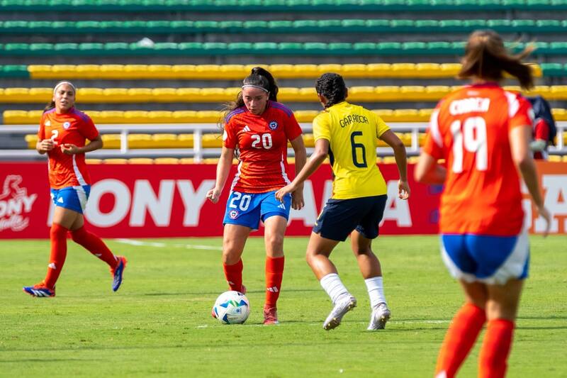 Debutó con una derrota en el Sudamericano. Foto: @LaRoja.