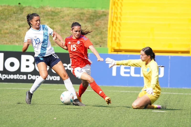 cayó en su visita a Guatemala. Foto: Comunicaciones FFCh.