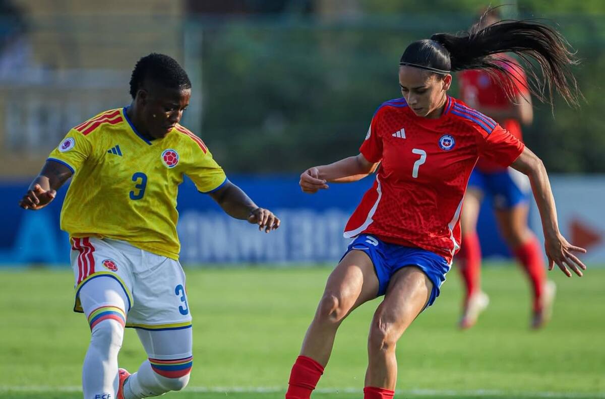La Roja Femenina Sub 20 consiguió un pálido empate ante Colombia en el Sudamericano
