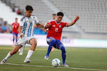 Chile Sub 16 sufre dura goleada y cae en su debut en la Copa UC ante Argentina