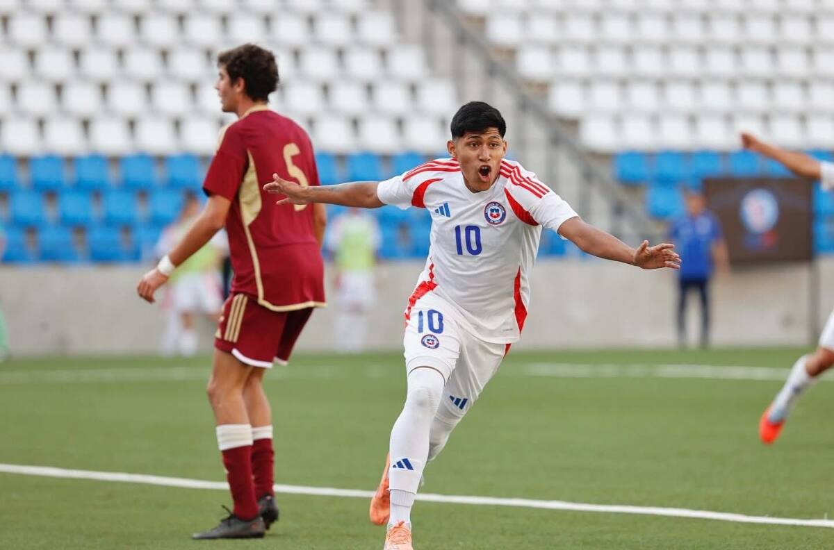 Chile Sub 16 reaccionó a tiempo: venció a Venezuela y se ilusiona con avanzar en la Copa UC