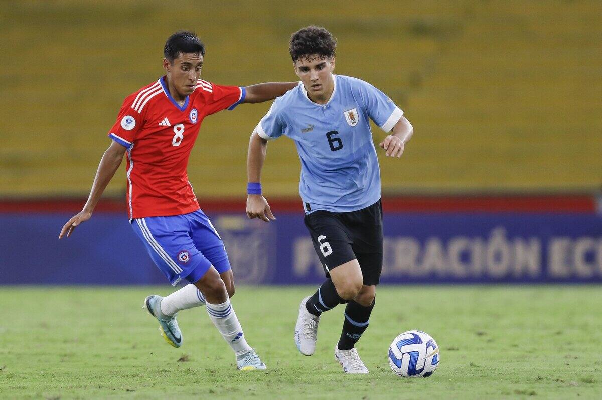 La Roja sub 17 tuvo una buena actuación ante Uruguay.