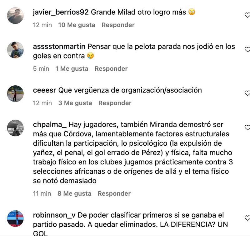 Así reaccionaron las redes sociales ante la eliminación en el Mundial.
