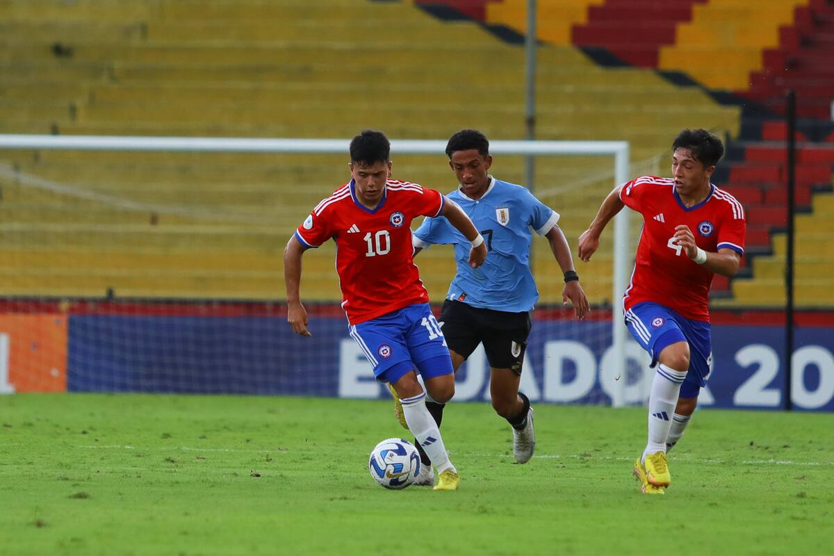 La Roja sub-17 viene de vencer a Uruguay.