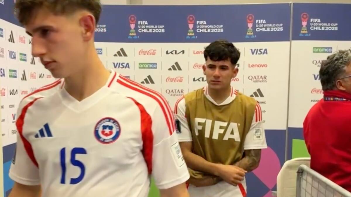 VIDEO | No se vio por TV: la triste imagen de los jugadores de Chile tras la eliminación del Mundial Sub 20