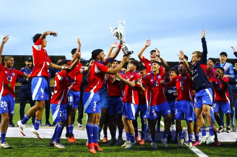 La Roja Sub 17 fue campeón de torneo amistoso internacional disputado en Osorno