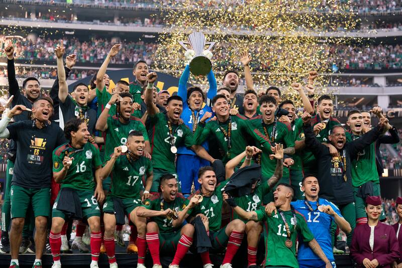 México conquisto la Copa Oro en 2023. (@miseleccionmx)