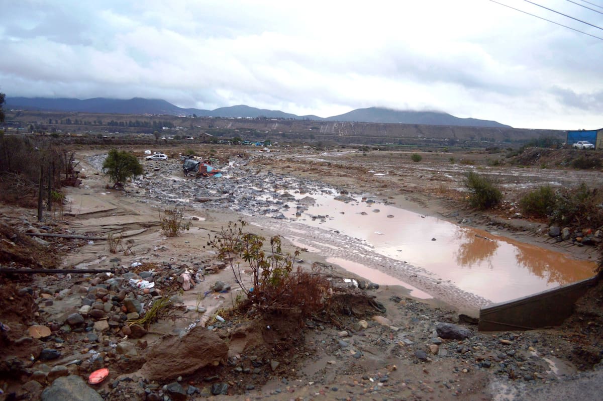En el Norte Chico han sufrido de sobremanera con el clima. Foto: Agencia Aton.