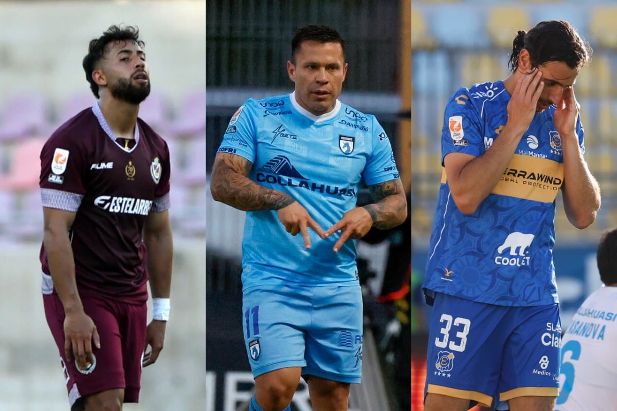 Los tres equipos se jugarán el todo o nada en la última fecha del Campeonato Nacional. Fotos: Agencia Aton.