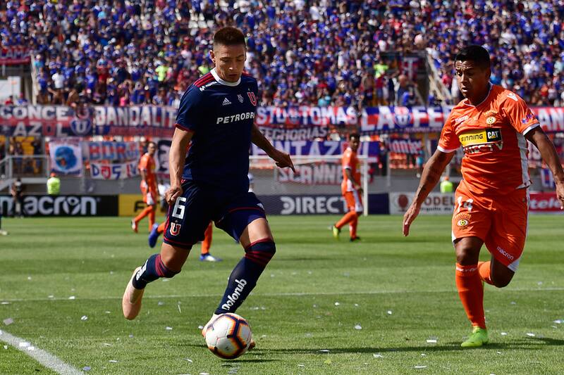 Universidad de Chile se midió a Cobreloa en 2019. Foto: Aton.