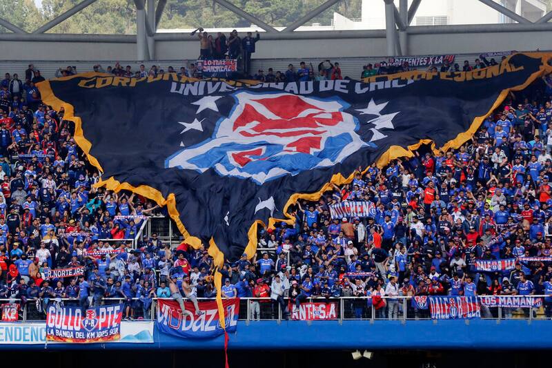 El imponente aforo para el el partido entre Universidad de Chile y Deportes Iquique. Foto: Aton.