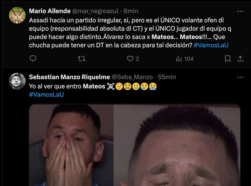 Cuestionamientos a Federico Mateos.
