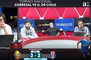 “No lo puedo creer”: Así fue el momento en que en una radio chilena gritaron un gol de la U que no fue