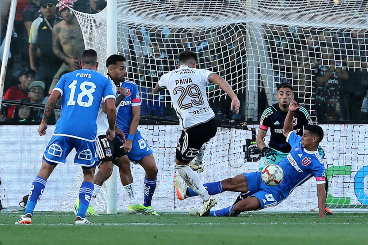 Guillermo Paiva jugó su primer Superclásico en el fútbol chileno.