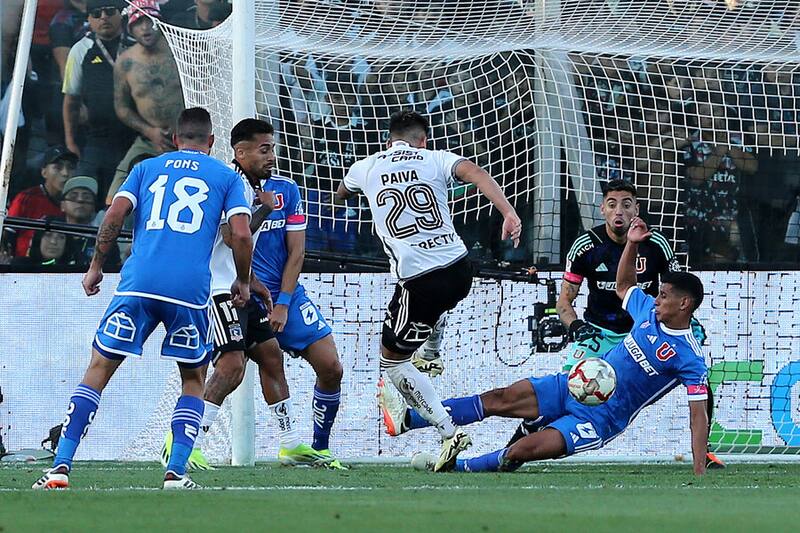 Guillermo Paiva jugó su primer Superclásico en el fútbol chileno.