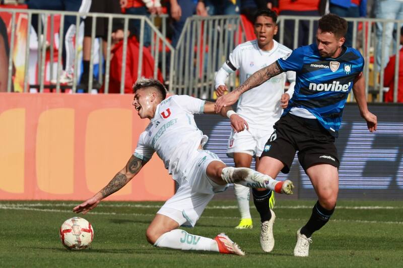 Universidad de Chile y Huachipato. Foto: Agencia Aton.
