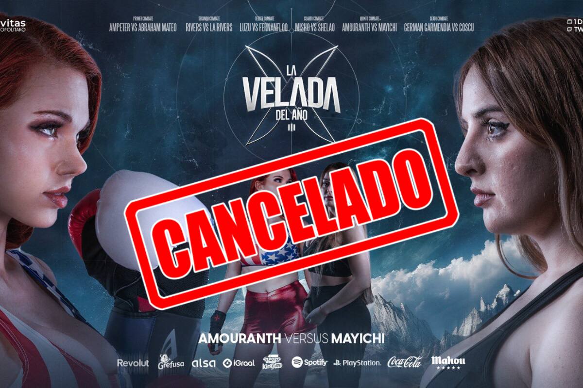 Ibai deberá buscar un nuevo contendiente para pelear contra Mayichi. Créditos: La Velada del Año.