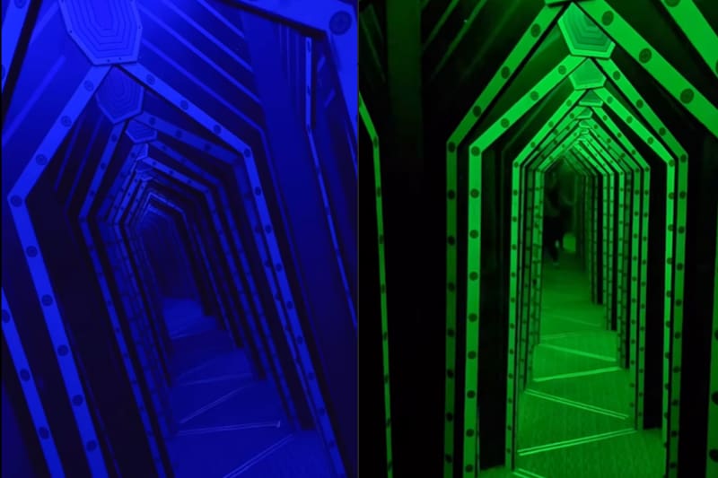 La experiencia invita a perderse entre la realidad y la ilusión en un entretenido desafío para grandes y chicos. Créditos: Ludika Group.