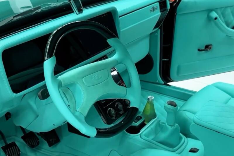 El Lada 2107 modificado del cantante uzbeko Muhammad Ali Navruzov