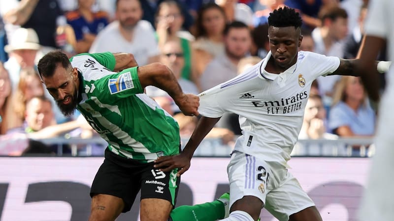 Real Betis se enfrenta al Real Madrid. Foto: DAZN
