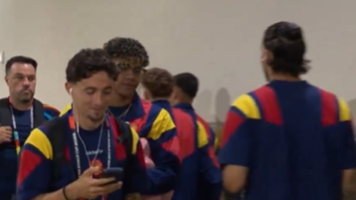 VIDEO | La imagen de Lamine Yamal que se robó todas las miradas antes del partido de España frente a Bélgica