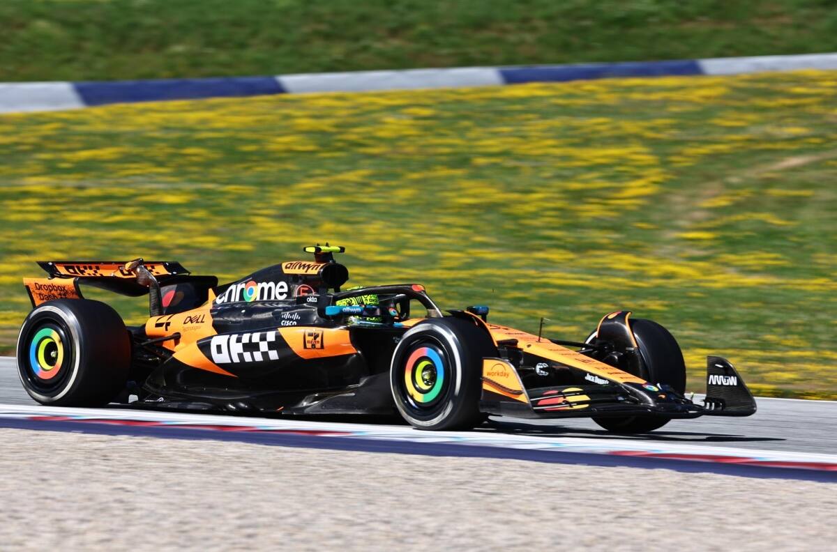 Lando Norris: el más rápido de todos en el Gran Premio de Austria
