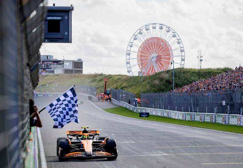 se quedó con el GP de Países Bajos. Foto: EFE