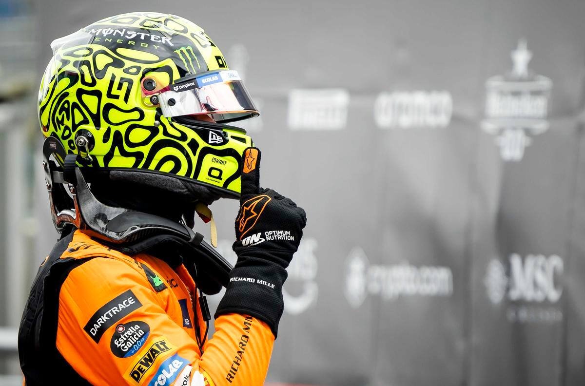 VIDEO | Fórmula 1: Lando Norris se quedó con la pole position en el Gran Premio de Países Bajos