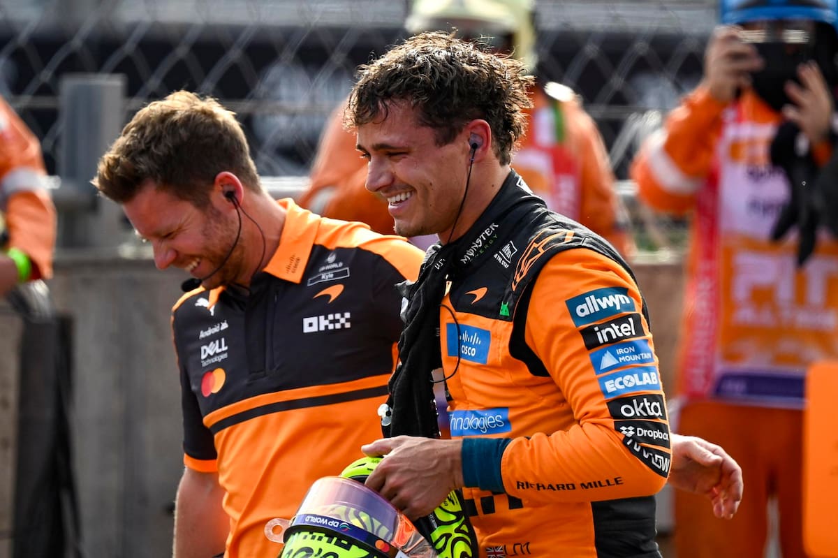 El piloto de McLaren se quedó con la Pole en Hungría. Foto: EFE