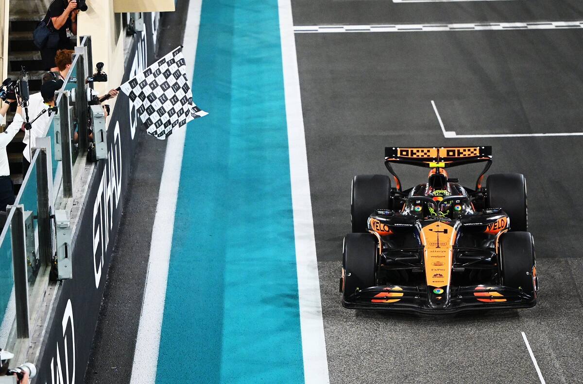 Lando Norris ganó el Gran Premio de Abu Dhabi y le regala el título de Fórmula 1 a McLaren