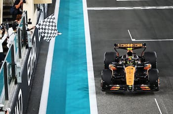 Lando Norris ganó el Gran Premio de Abu Dhabi y le regala el título de Fórmula 1 a McLaren