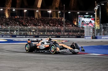 Fórmula 1: Lando Norris gana el Gran Premio de Singapur y va a la caza de Verstappen